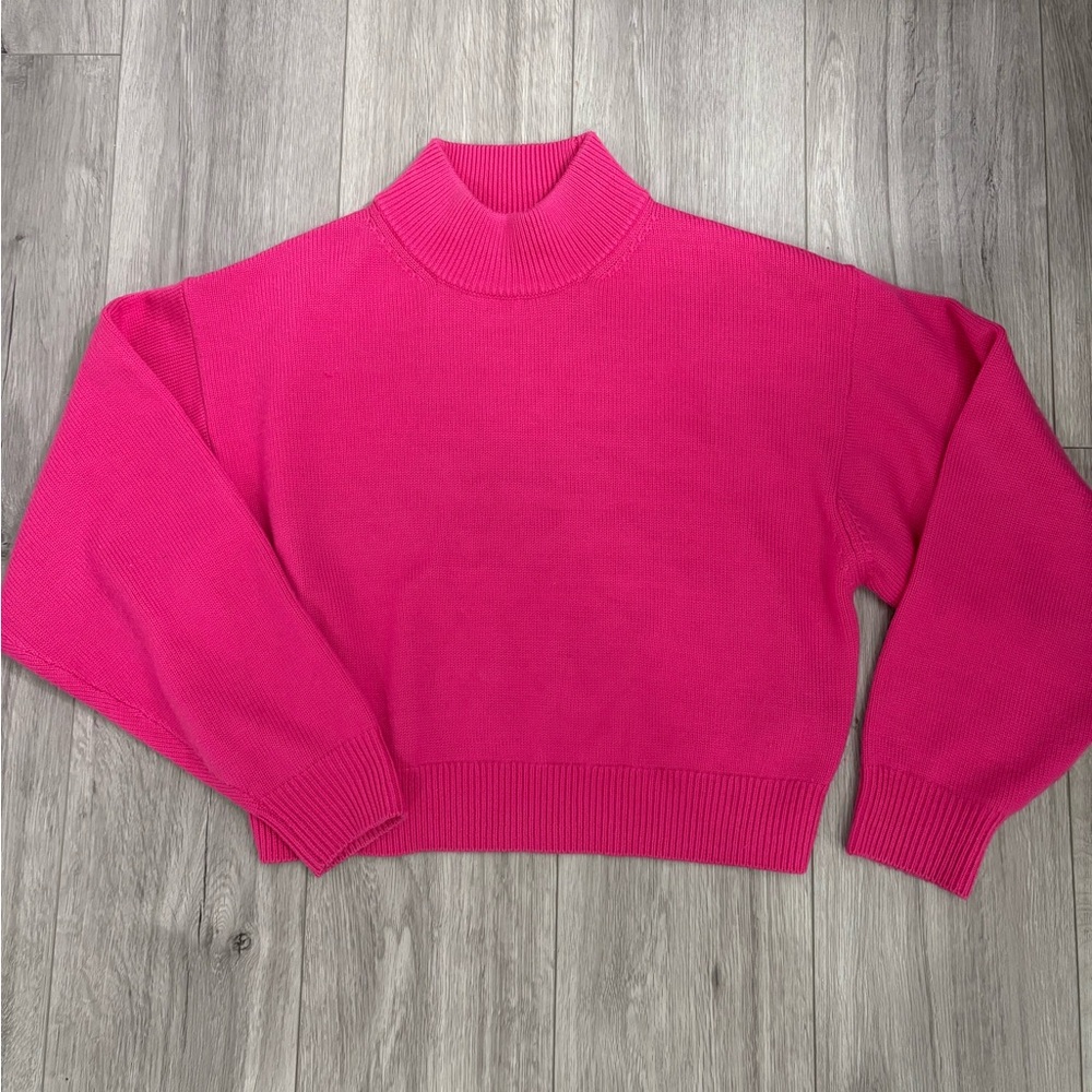 Wilfred Fuchsia Turtleneck Sweater